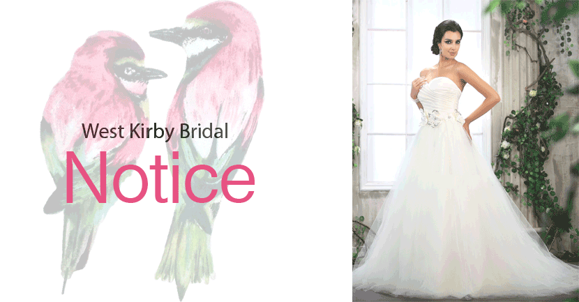 You are currently viewing West Kirby Bridal Notice